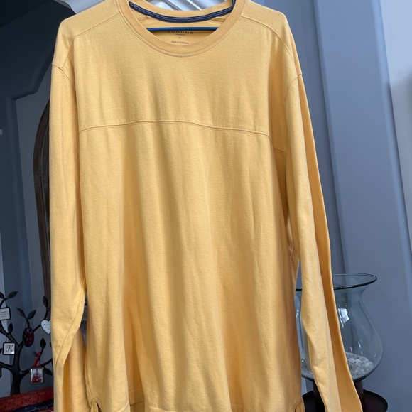 Sonoma long sleeve men’s crewneck shirt, super soft material size XL - Picture 6 of 7